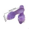 Princess Dress up Shoes 1 Pair Versatile Jelly Sandals for Girls Pretend Play Beach Cosplay