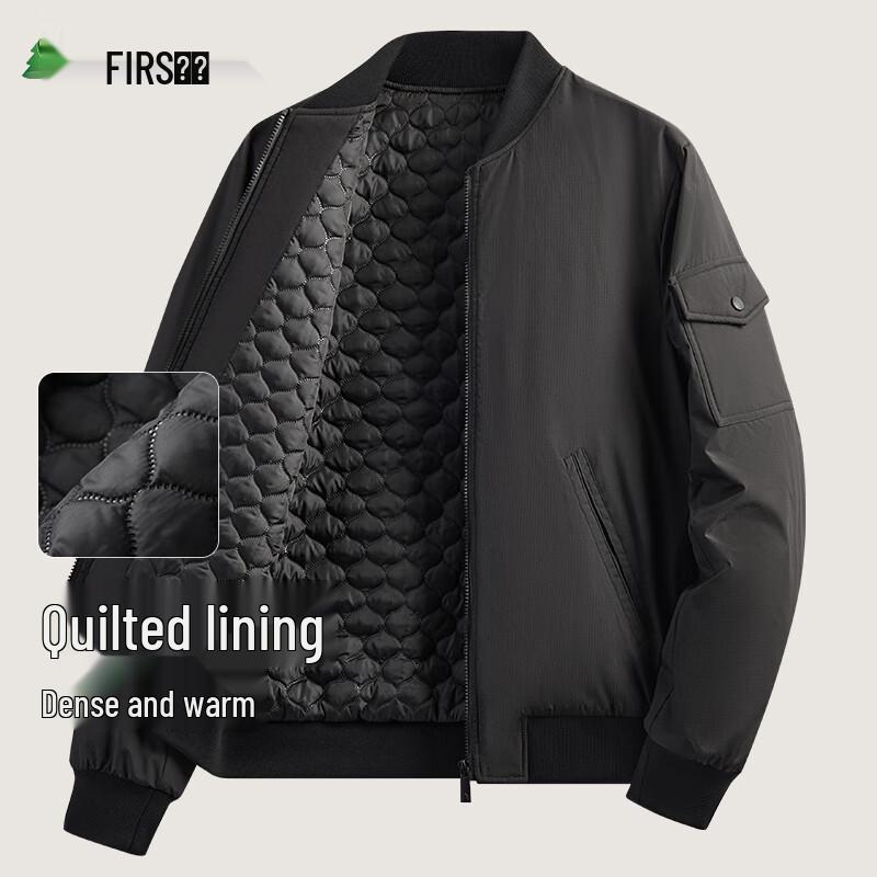 Shanshan Men's Winter Baseball Collar Padded Jacket