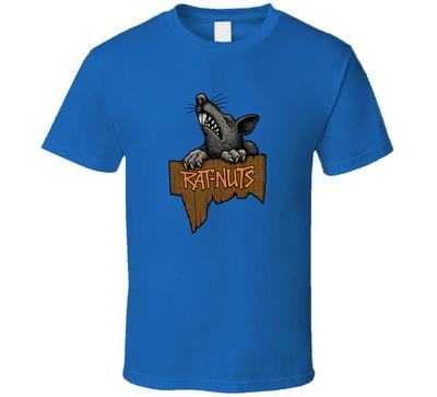 T-shirt de skateboard Powell Peralta Rat Nuts vintage des années 80