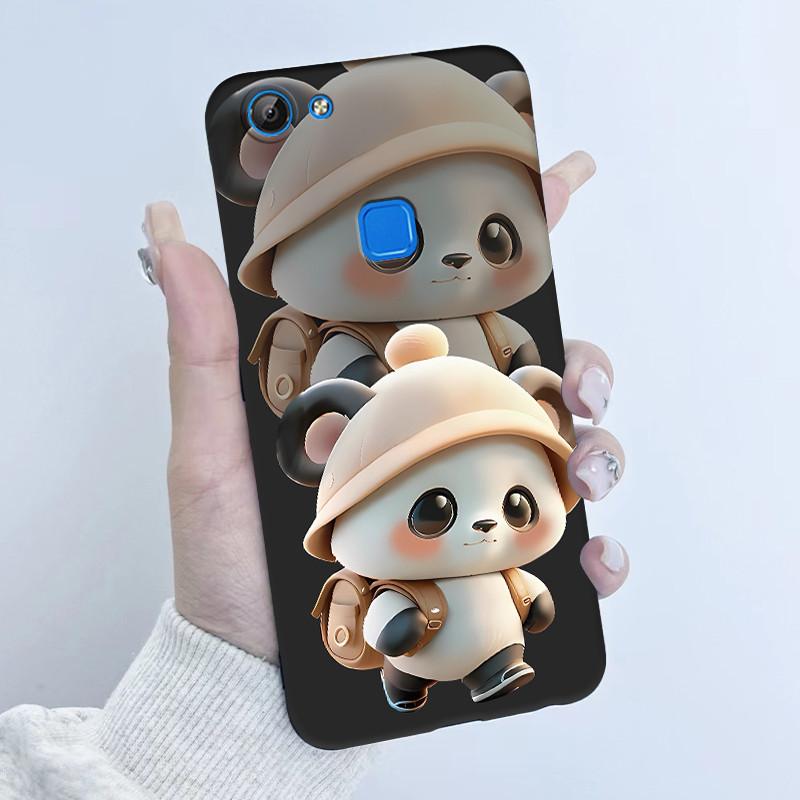 For Vivo V7 V7+ Plus Y79A Y75 Y73 Y79 1716 1718 Phone Case Cute Astronaut Panda Flowers Candy Soft Silicone TPU phone Case Cover