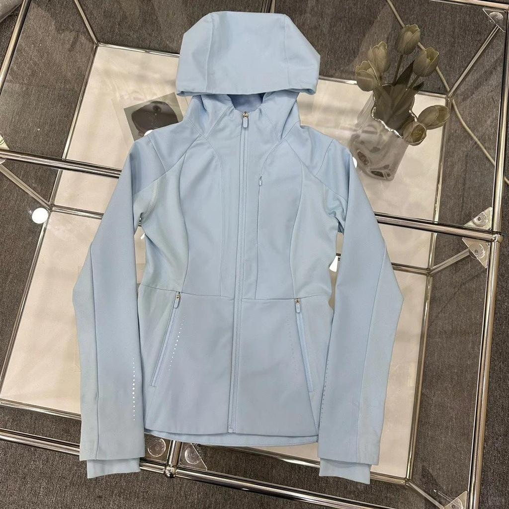 Lulu-X Women's Waterproof Hooded Softshell Rain Jacket with Fleece Lining