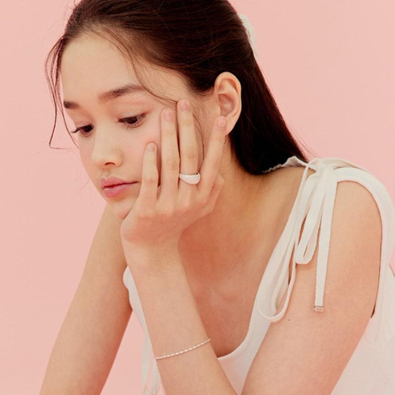 Murmur [925silver]Sparkling Bold Ring