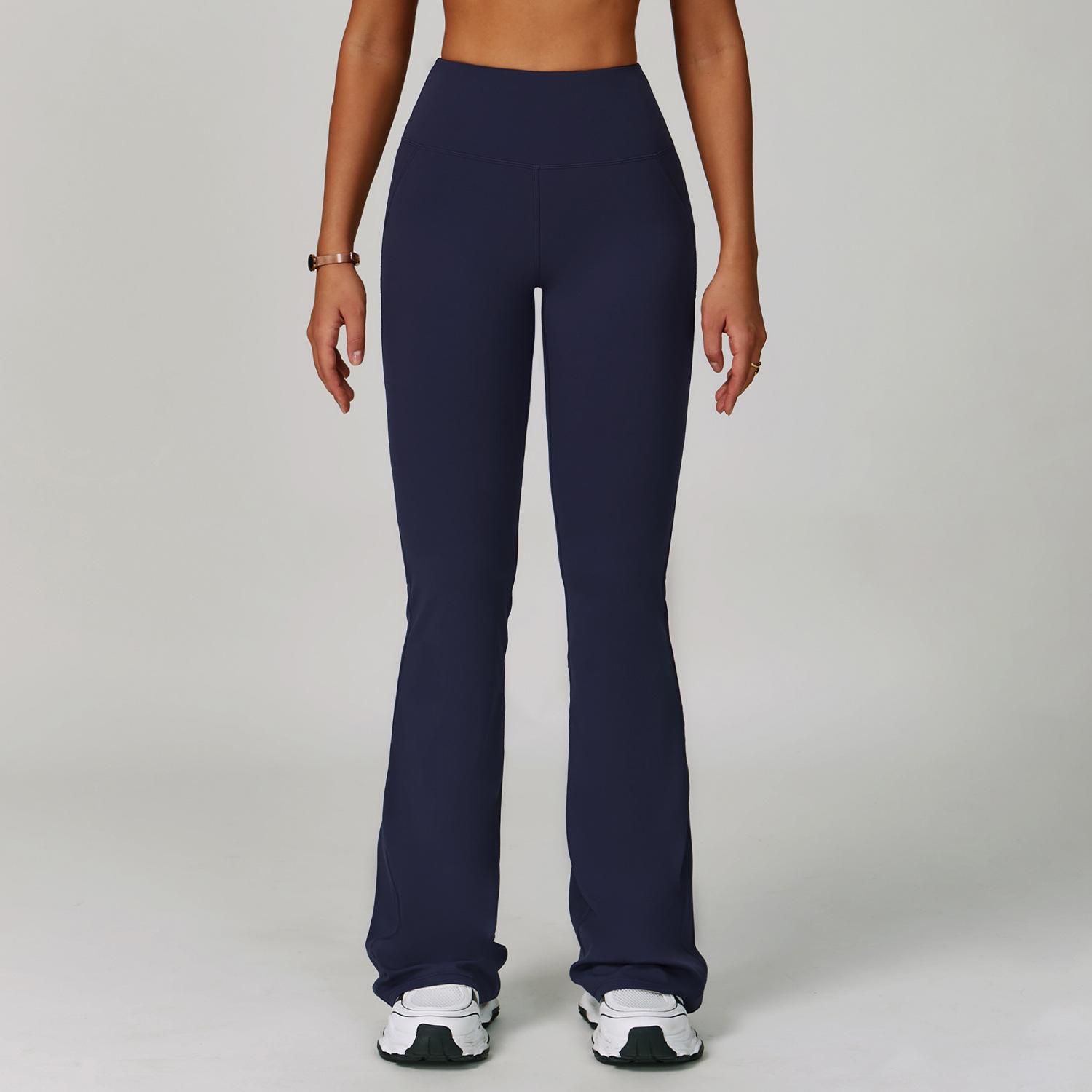 

CloudSense High-Waisted Butt-Lifting Wide-Leg Bell Bottoms for Running and Casual Wear M