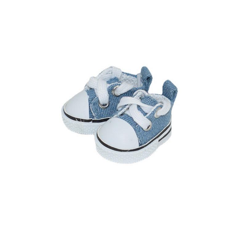 15cm Cotton Doll Shoes | 6 Points BJD | 30cm Jointed Doll Accessories | 4.5cm Canvas Shoes