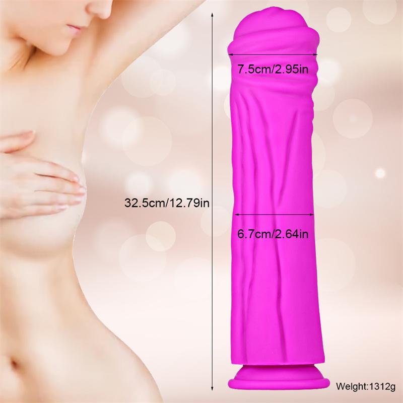 Female Color Simulation Big Penis Horse Cock Dildo Adult Products