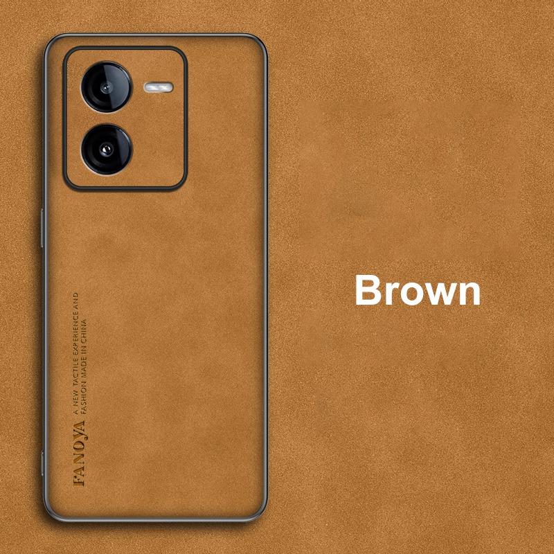 Per Vivo iQOO Z8 Z8X Custodia Lussuosa Custodia per Telefono in Pelle PU Per Vivo iQOO Z8 X iQOOZ8 5G Cover Posteriore Silicone Protezione Completa Coque