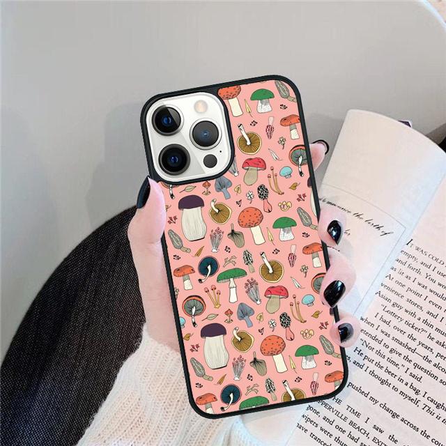 Mushroom Forest Coque Shell For iPhone 17 Air 15 16e 14 13 12 Pro Max 11 Pro Max Plus Phone Case Cover