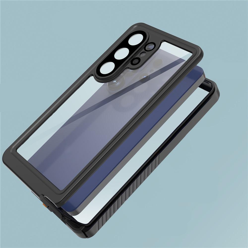 IP68 Waterproof Case for Samsung Galaxy S26 Ultra, Redpepper, Black
