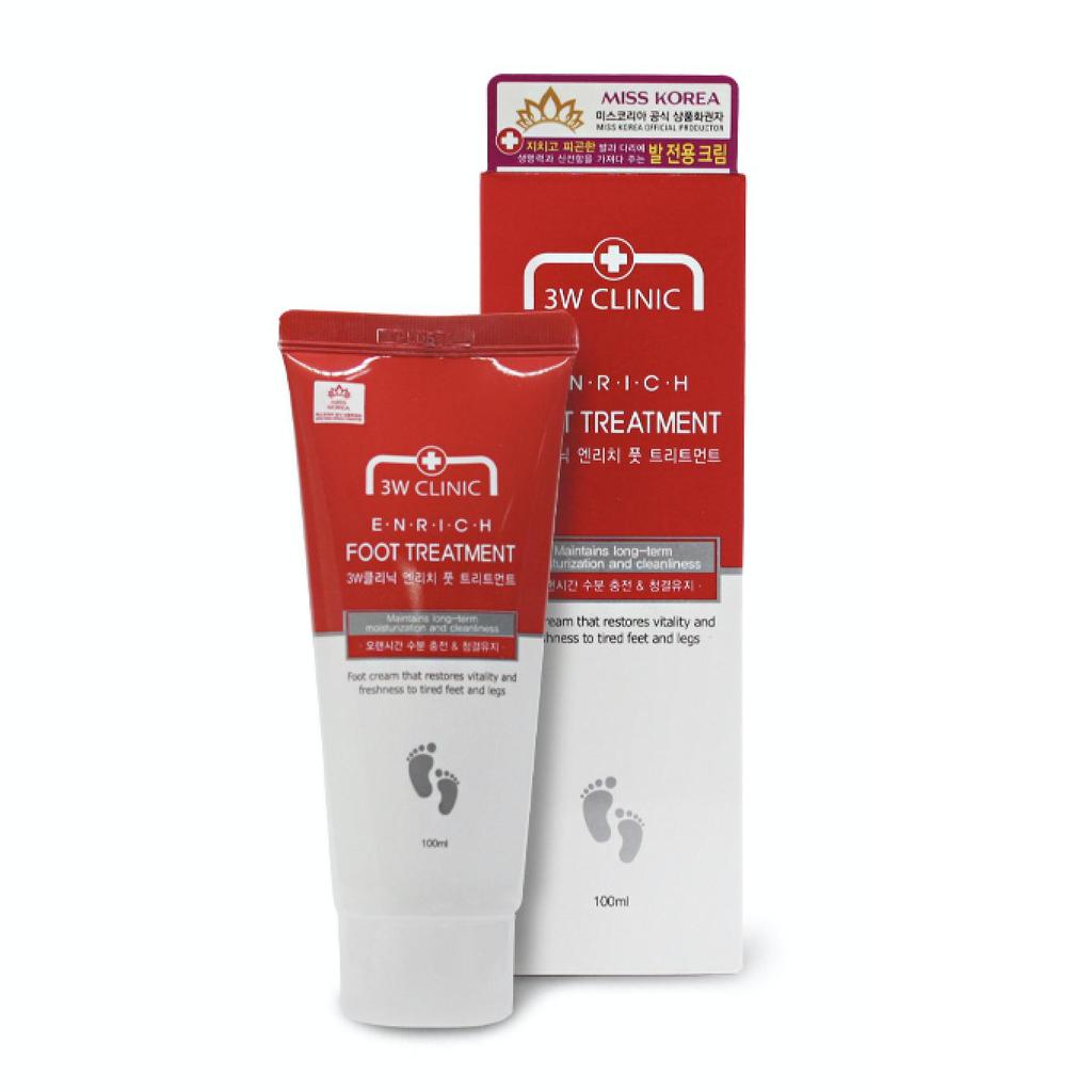3w Clinic Enrich Fußbehandlung 100ml (3 Optionen)