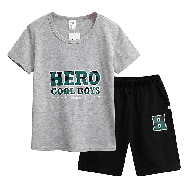 Children's Sporty Summer Shorts Set for Ages 7-15