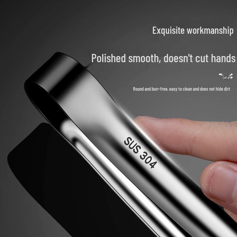 Stainless Steel 304 Kitchen Tongs for Serving Food - Ideal for Ice, Fruit, Bread, Frying, BBQ, and Grilling.