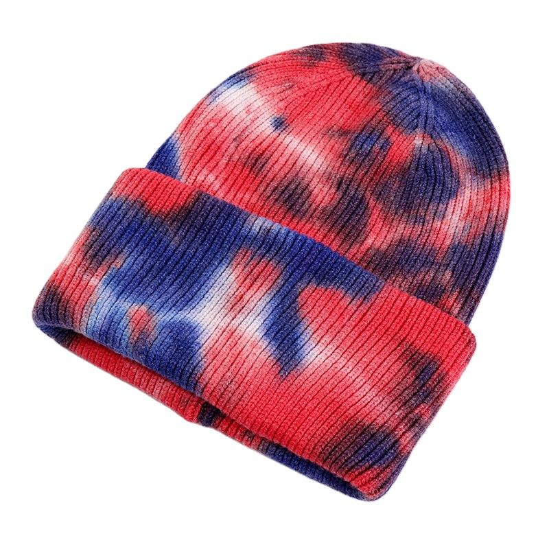 Custom Logo Winter Sport Knitted Cuffed Polyester Sublimated Beanie Hat with 3D Embroidery Eco-friendly Skull Cap