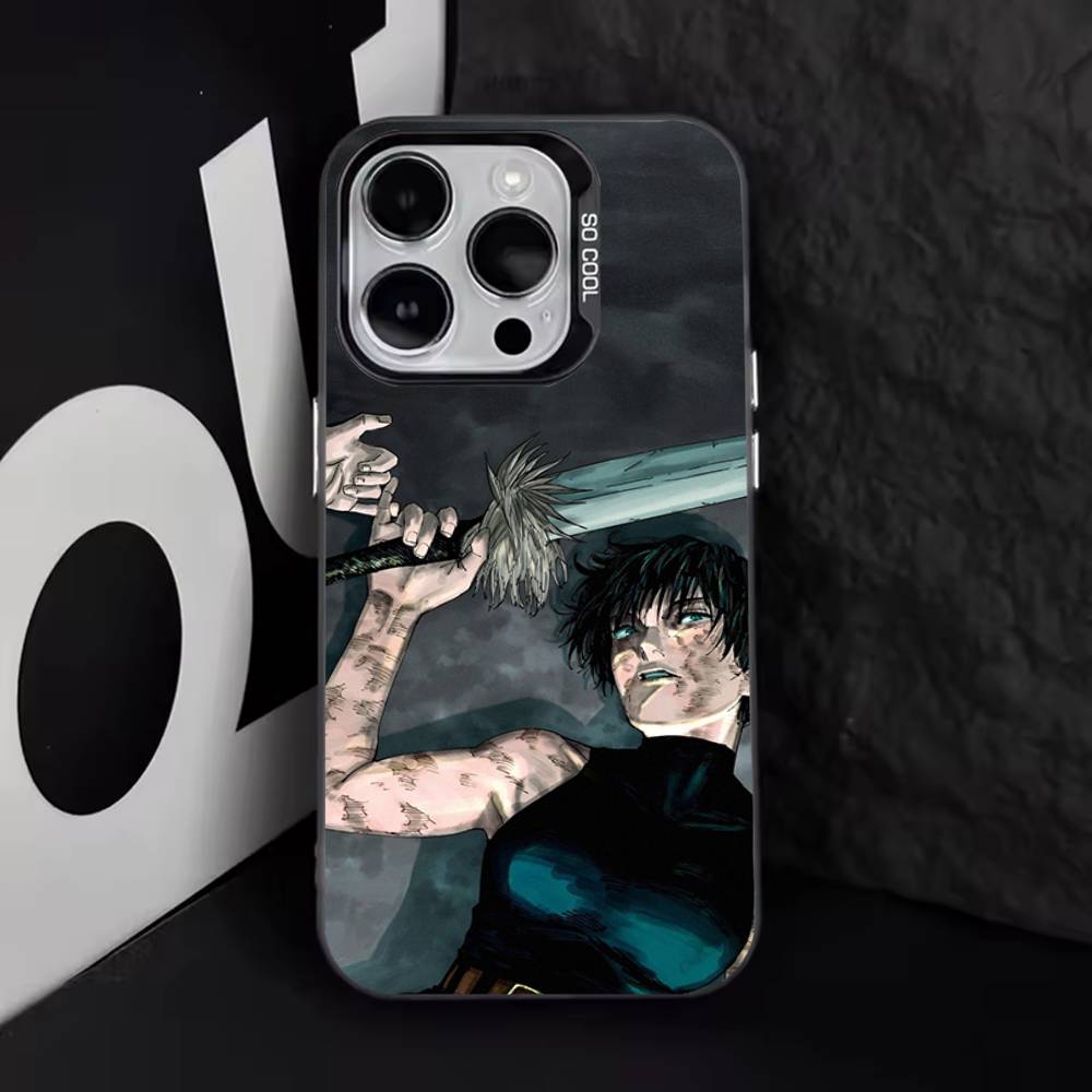 M-Maki Zenin Jujutsu Kaisen Handyhülle Für iPhone 17,16,15,14,13,12,11,Pro,Max,Plus,E,Air,Mini Schwarze TPU Hülle