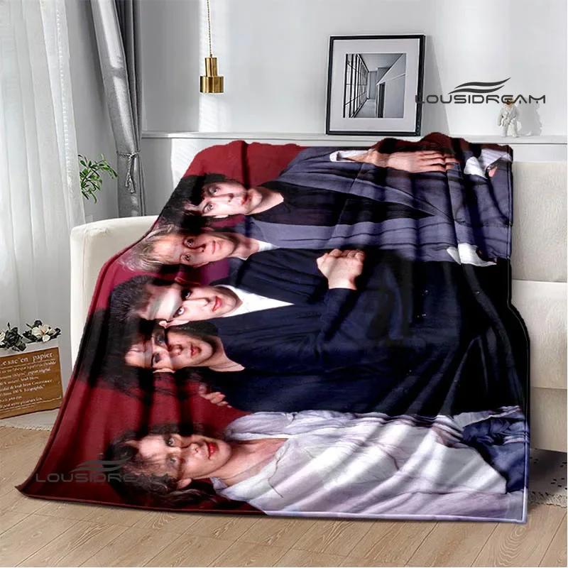 

Rock band The cure Printed blankets picnic blanket Warm Flannel blankets Soft and comfortable blanket bed linings Birthday Gift 75x90cm