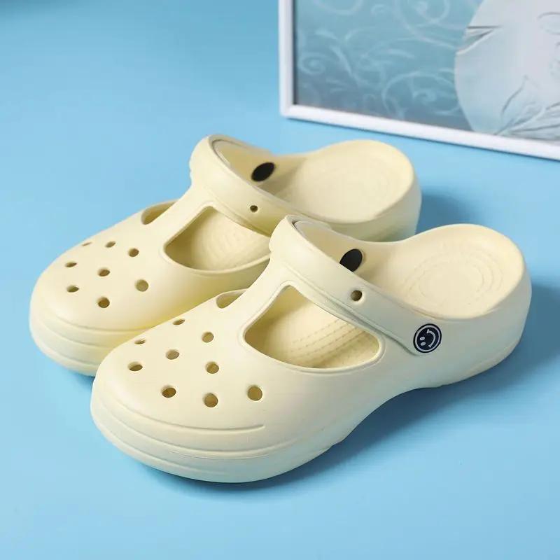 

Мюли Шлепанцы Женские Тапочки и Женские Сандалии Высота Подростковый Уличный Толстый на Пляжную Обувь Предлагают Удобный Элегантный Роскошный Vip 41