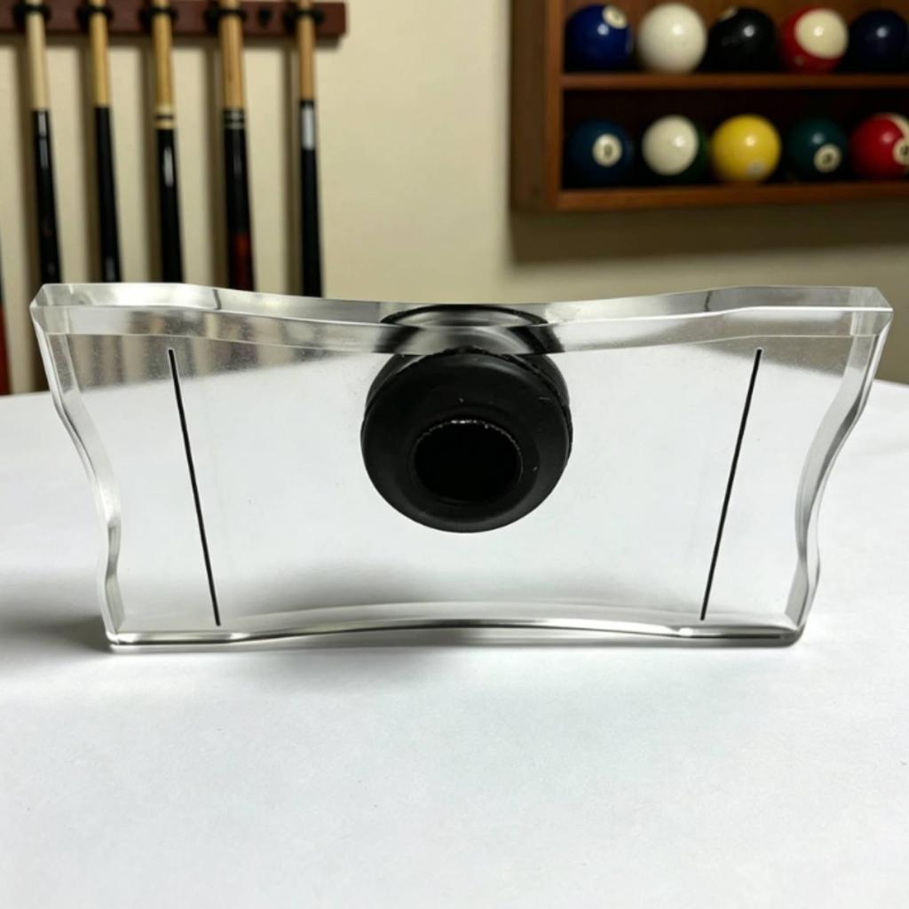 Transparent Acrylic Cue Guide Portable Billiards Aiming Aid Easy to Use