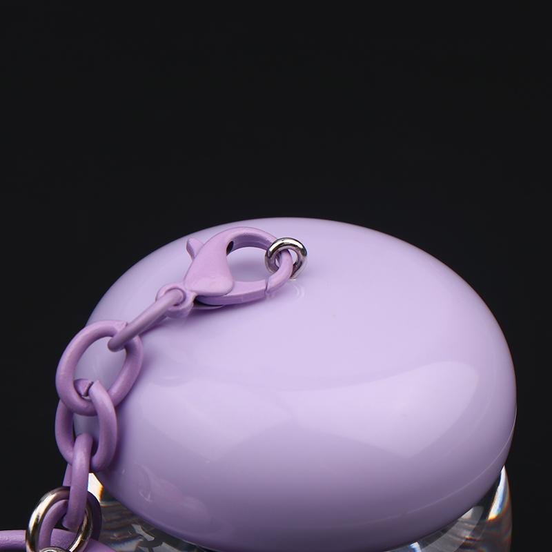 1Pcs 5G Mini Empty Plastic Lip Mask Jars With Keychain Pendant Lip Balm Cans Cream Lip Balm Containers Lipstick Makeup Container