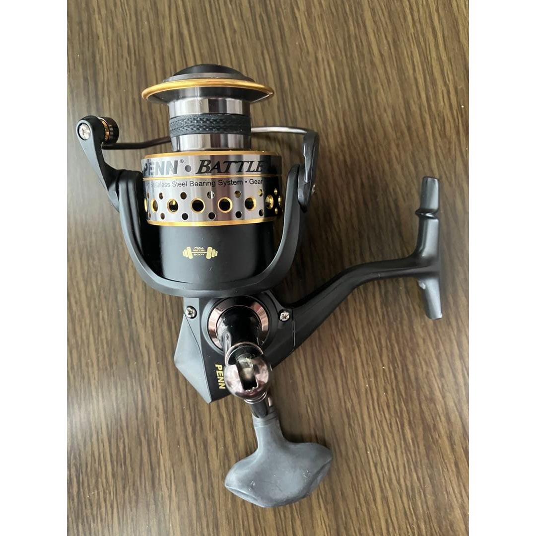Used PENN BATTLE 4000 Spinning reel Used twice Good condition With original box