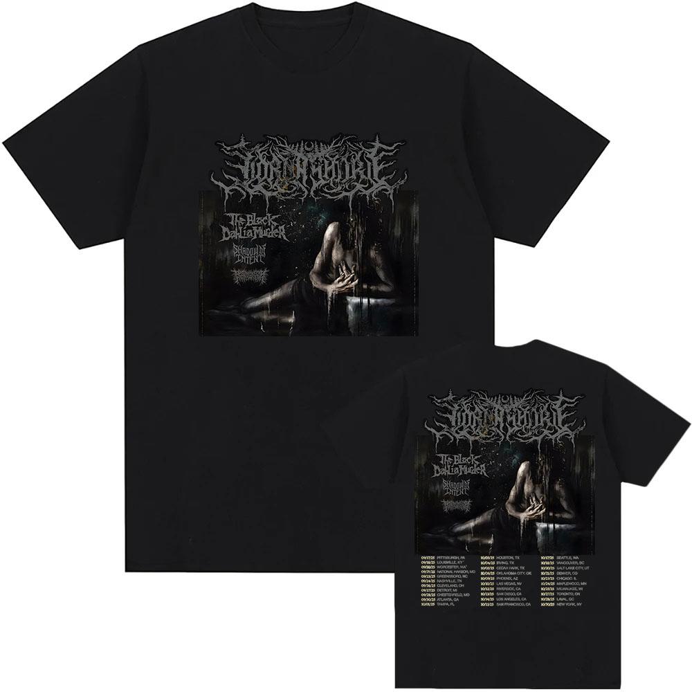 

Lorna Shore Returns In 2025 with New Album North American Tour T-shirt Rock Band Print Grunge Tshirts Cotton Soft Men Women Tees XXL