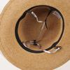 Straw hat woman summer British retro flat top shopping top hat shading sun protection beach hat travel tide summer