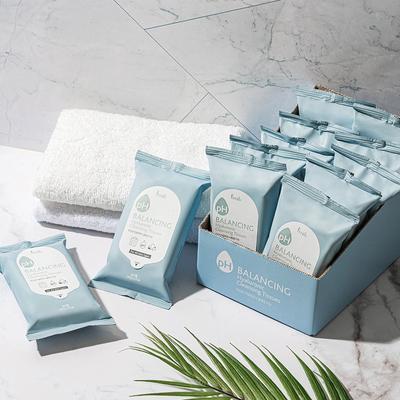 [200 Sheets] Mildly Acidic Hyaluronic Cleansing Tissue, 20 Sheets X 10 Packs