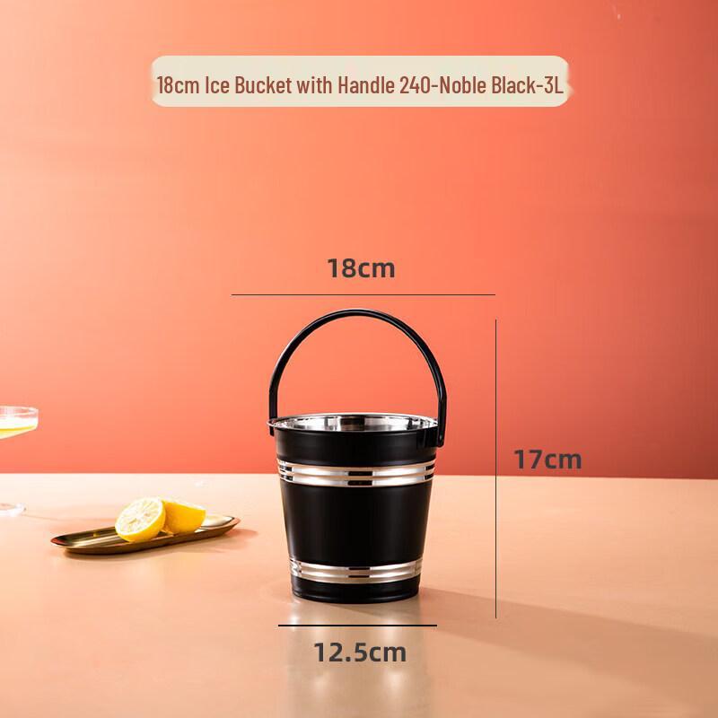 Stainless Steel Ice Bucket