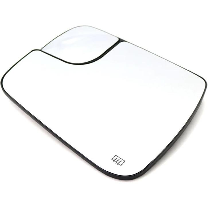 Ram 1500 Linke Fahrerseite Beheiztes Konvexspiegelglas Ersatz für RAM 1500 2019-2024 Äußeres Seitenkonvexspiegelglas Ohne BSD Ohne