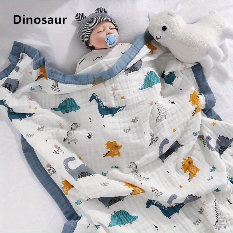Cotton Baby Blankets Newborn 6-layer Muslin Cotton Gauze Soft Absorbent Swaddle Blankets Beds Shower Towel Breathable