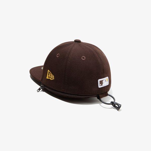 New Era San Diego Padres Cap Pouch Mobile Bag Burnt Wood 15122079