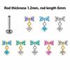 Dangle Charm Body Piercing Jewelry G23 Titanium Ear Piercing Stud  Cartilage Piercing