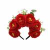 Festival Flower Hairband Props for Elegant Occasion Weddings and Parties Comfortable Lightweight Design Headdress