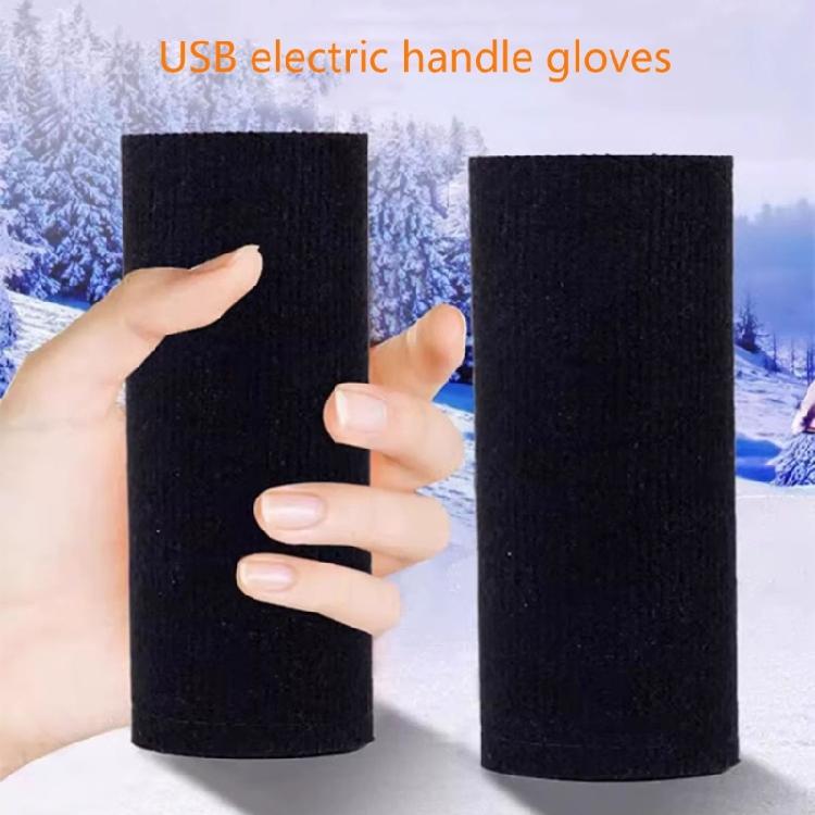 Three Stage Temperature Control Heated Grips USB Heated Motorcycle Handlebar Covers Simple Installation for Motorcycles