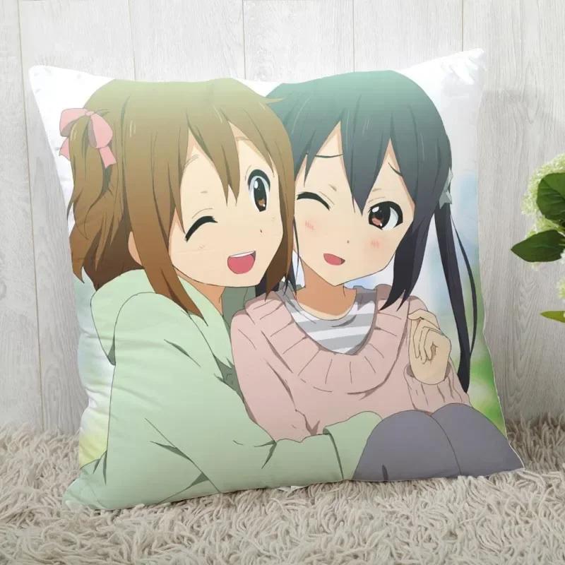 K-On! Pillow Cover Customize Pillow Case Modern Home Decorative Pillowcase For Living Room 45X45cm A19.12.13