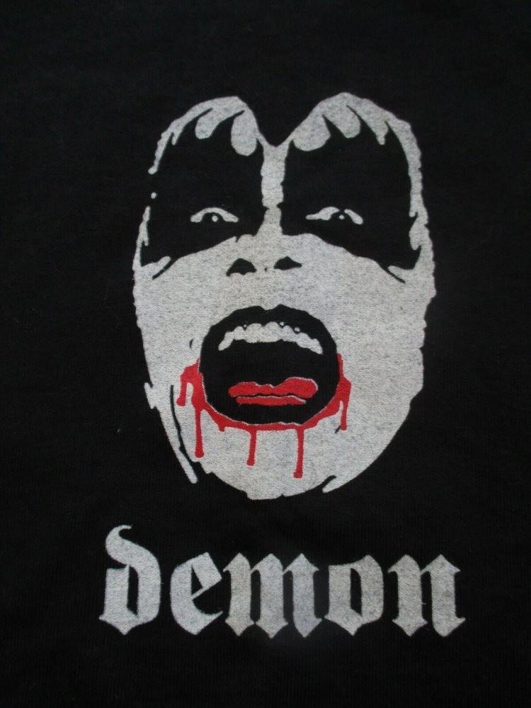 VTG Gene Simmons Kissmas Black Tee All Sizes Men T-shirt XA421 Unisex T-Shirt XL