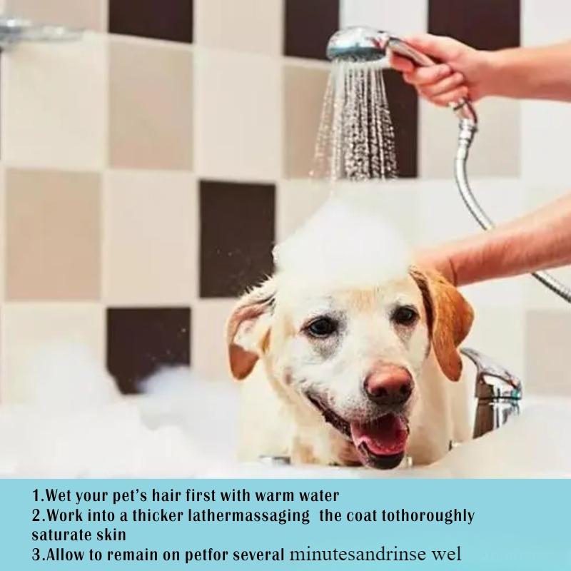 111ml Cat Dog Shampoo Body Wash Conditioner Puppy Coat Healthy Smooth Smell Deodorant Lasting Fragrance Pet Wash Care Products
