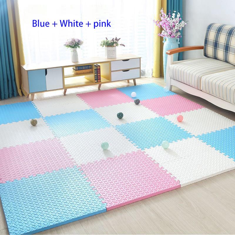 24pcs Xpe Spliced Thickened Foam Floor Mat Children's Baby Crawl Mat Absorbent Dirt Resistant Jigsaw Non-slip Floor Mat