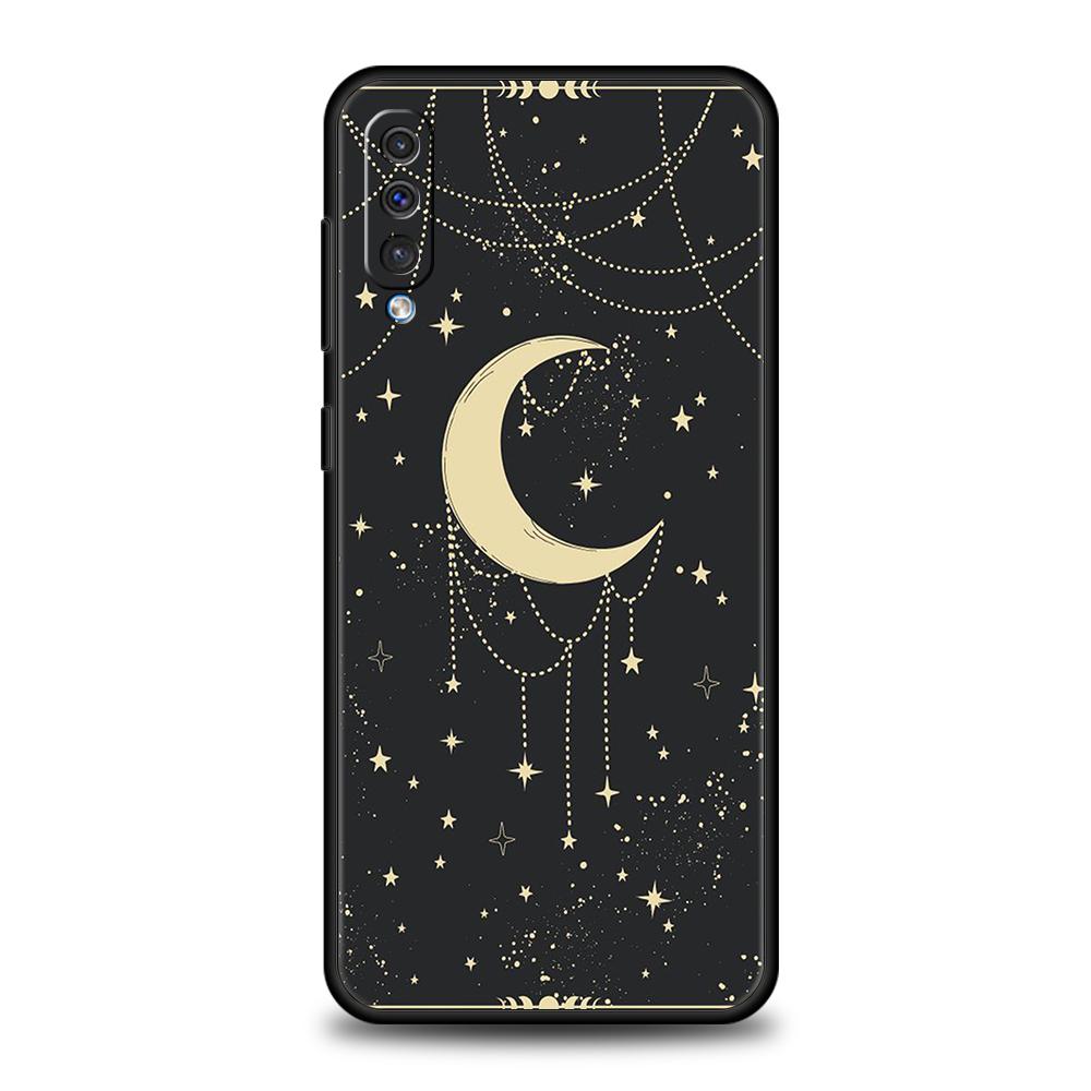 Starlit Sky Planet Space Art Phone Case For Samsung A56 A36 A26 A24 A16 A14 A12 A32 A50 A70 A22 A40 A34 A54 A42 A52 5G A06 Cover