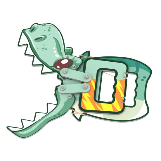 

1 Набор DIY Механический Динозавр Игрушка Набор Детский Сделанный Вручную Пазл Модель Дино Строительные Поделки Малыши Мальчики Девочки Научный STEM Проект Обучающая Игрушка A