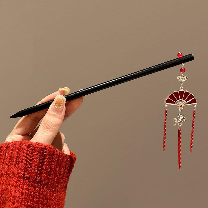 

Элегантный китайский стиль заколка для волос кисточка палочка для волос традиционный цветочный дизайн прическа аксессуар женские ювелирные изделия шпилька игла для волос