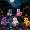 30 pièces/set Taille Mini Ornement Canard Miniature Style Dessin Animé Décoration Halloween Affichage de Bureau