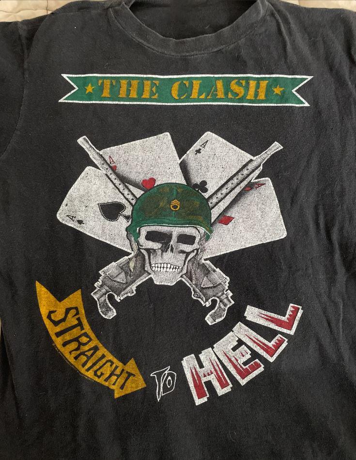 

Футболка унисекс The Clash Band с коротким рукавом, все размеры DI610 S