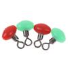 20Pcs/Bag Cross-Line Swivels & Bead T Shape Pulley Slide Rig Connector Fishing