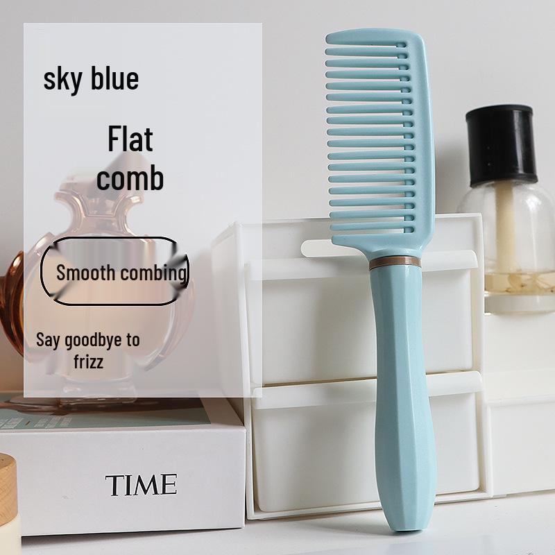 Women's Air Cushion Massage Comb - Anti-Static Curved Design for Styling and Detangling