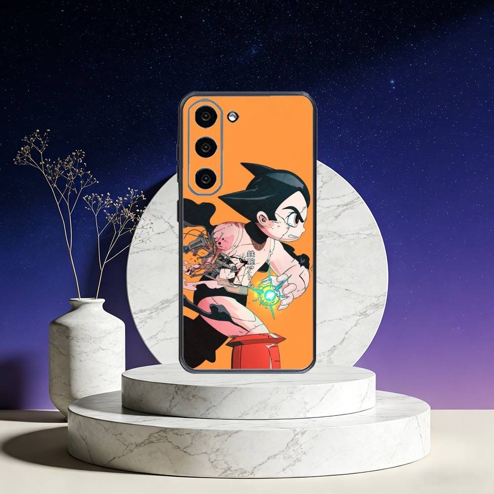 Astro B-Boy Anime Phone Case For Samsung Galaxy A73,A72,A71,A70,A53,A52,A51,Others Soft Black Cover