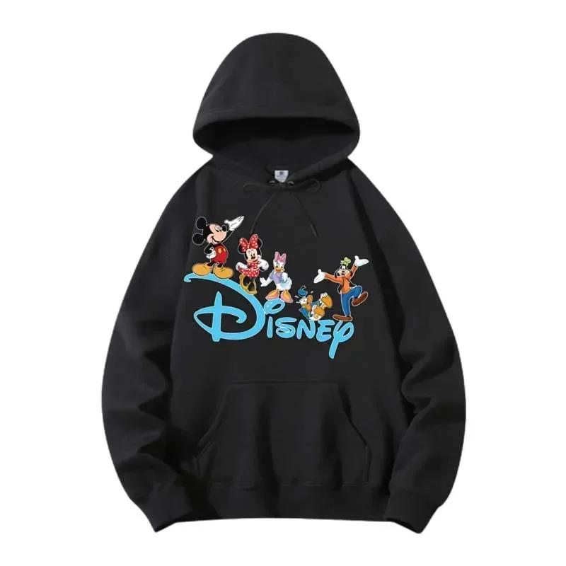 2025 Spring Autumn Disney Stitch Street Fashion Boys and Girls Sweatshirt Children's Sports Pullover Outdoor Kids Hooded Hoodie