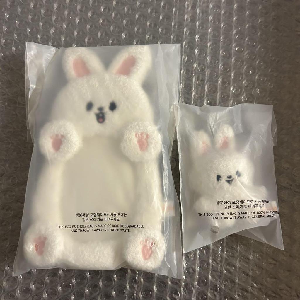 [USED] Stray Kids Hometown Fan Meeting Reel Holder Plush Rino Key Ring Micro