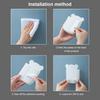 Air Conditioner Remote Control Smartphone Organizer Living Room Bedroom Kitchen Adhesive Controller Holder Space Saving