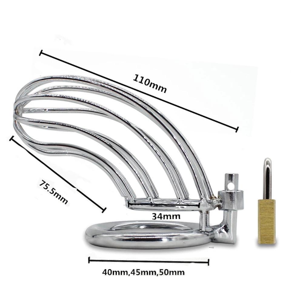 Edelstahl Männliche Keuschheit Gerät Cock Cage Anal Plug Penis Ringe G-Punkt Stimulieren Buttplug Sex Spielzeug Für Männer männlichen