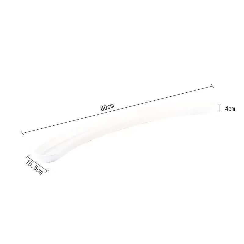 Extra Long Ceramic Fish Serving Plate