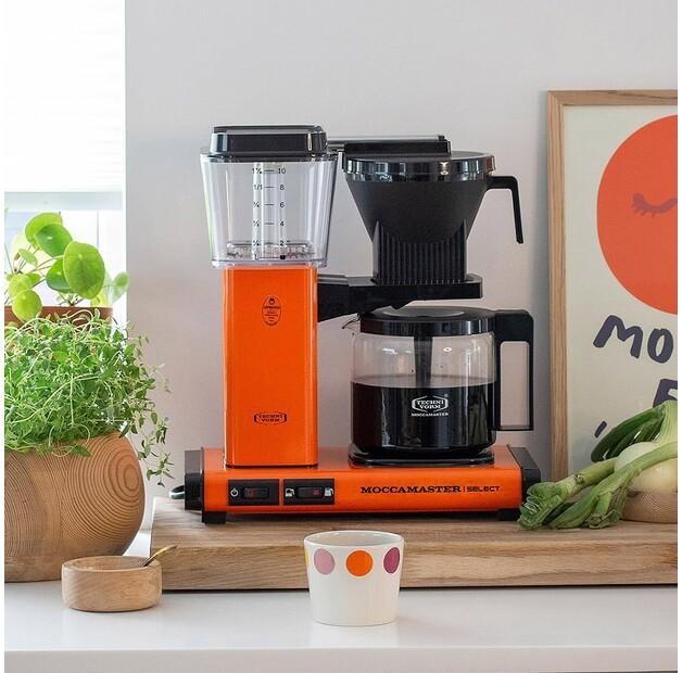 Кофеварка Technivorm Moccamaster KBG Select оранжевые (53986)
